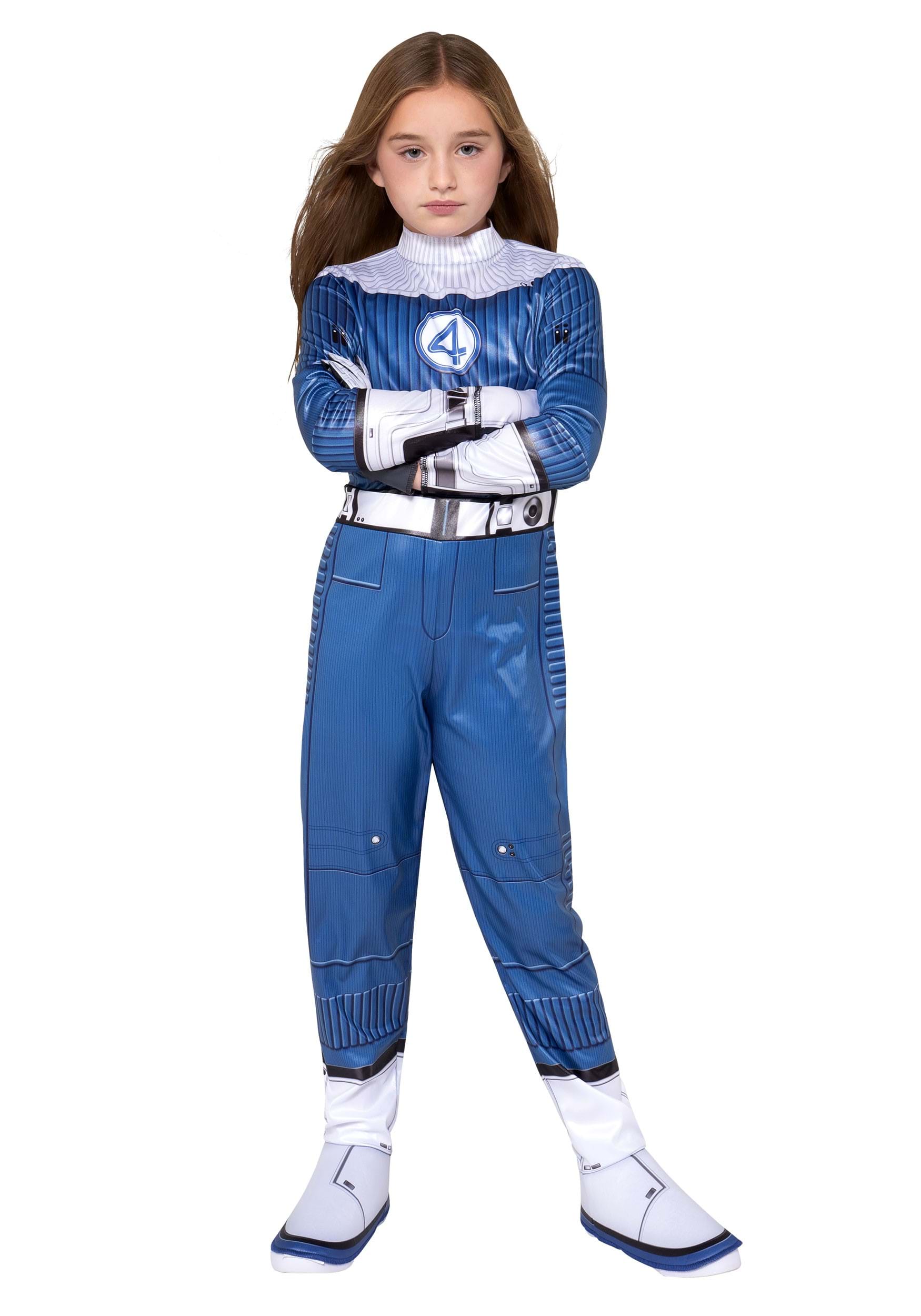 MARVEL Invisible Woman Official Youth Halloween Costume (size S 5-7)