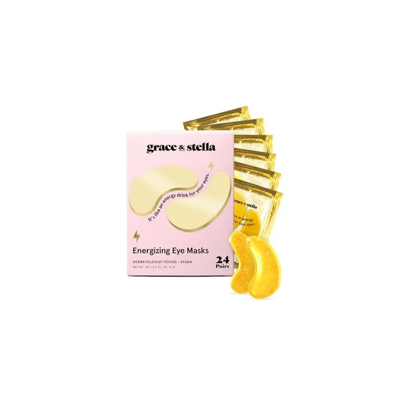 Grace & Stella Energizing Under-Eye Masks, 24 Pairs