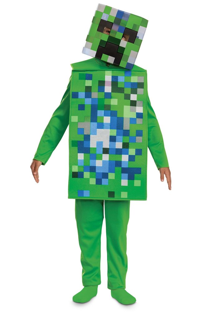 Disguise Minecraft Charged Creeper Costume