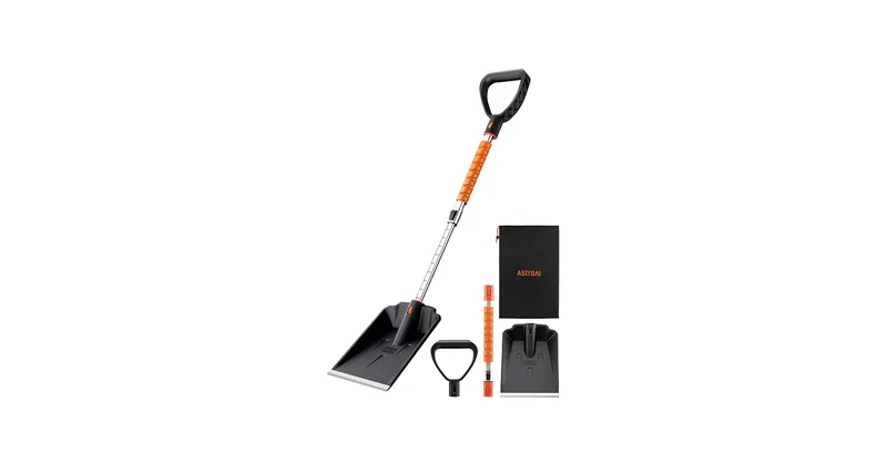 AstroAI Lightweight Snow Shovel