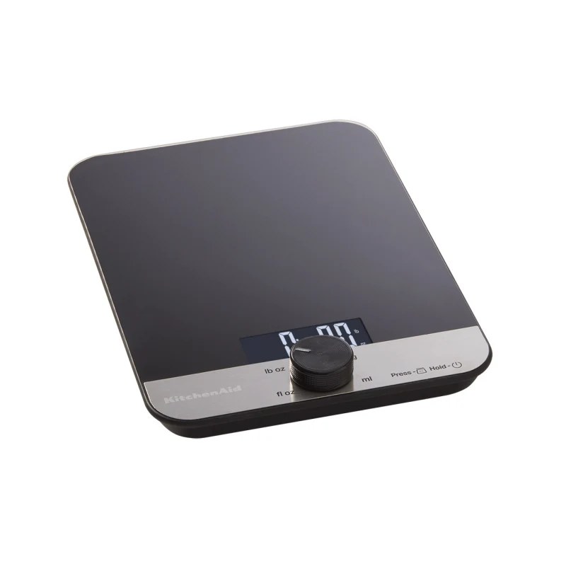 KitchenAid KQ914BA Digital Glass Top Kitchen and Food Scale