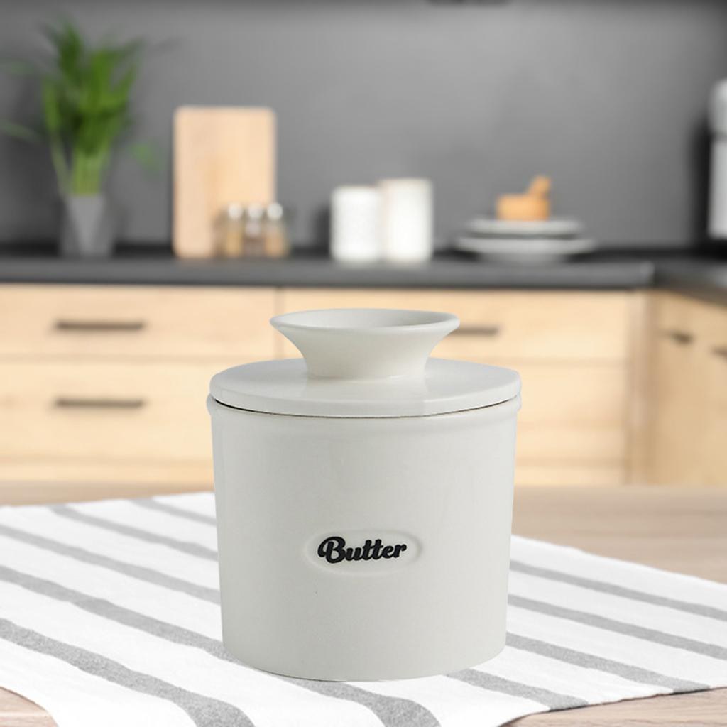 Priority Chef Butter Crock with Lid for Countertop