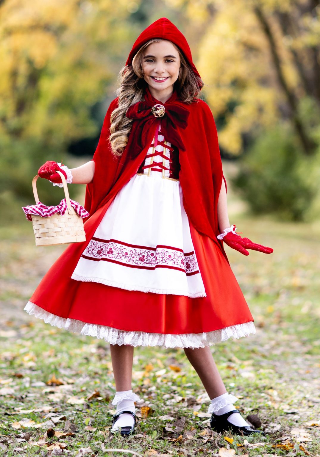 California Costumes Girl's Modern Red Riding Hood Costume