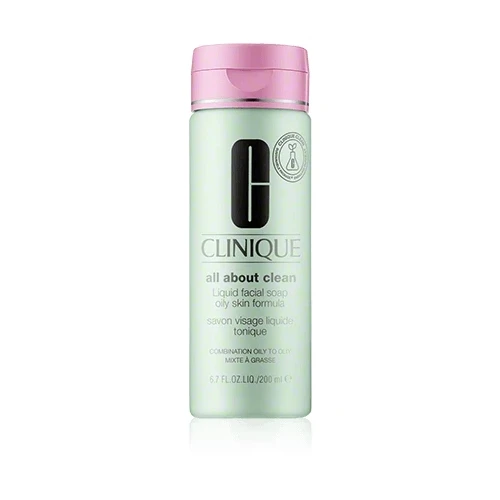 Clinique All About Clean Liquid Facial Soap, Oily Skin, 6.7 oz