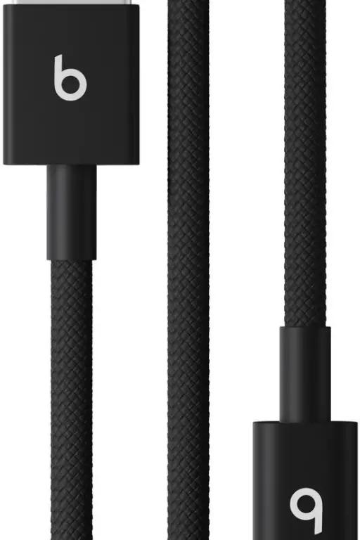 Beats 240W USB-C Braided Cable (10-foot, Bolt Black)