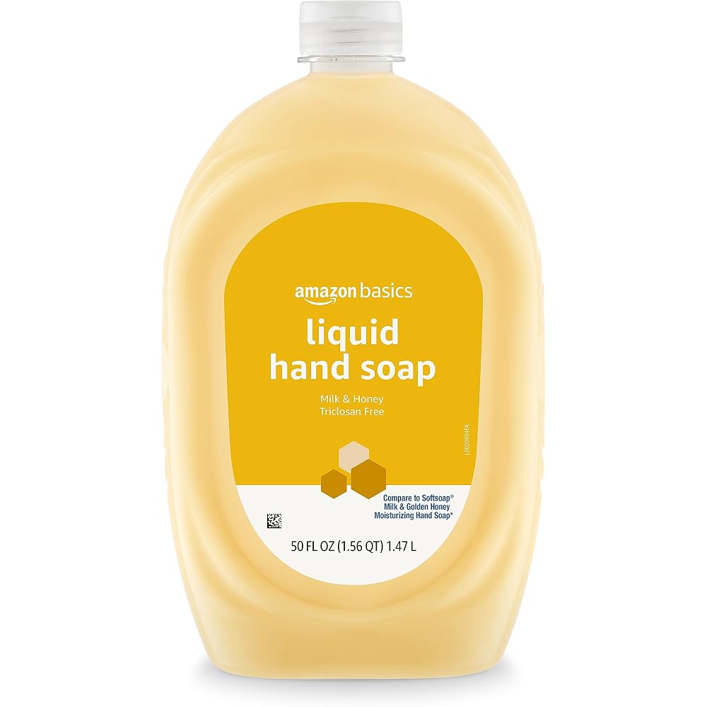Amazon Basics Original Fresh Liquid Hand Soap, 7.5 fl oz, Pack of 6