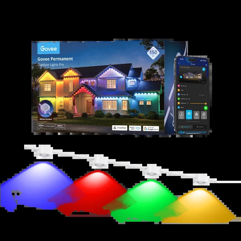 Govee 200-Foot Permanent Outdoor Lights 2 Pro (Matter)