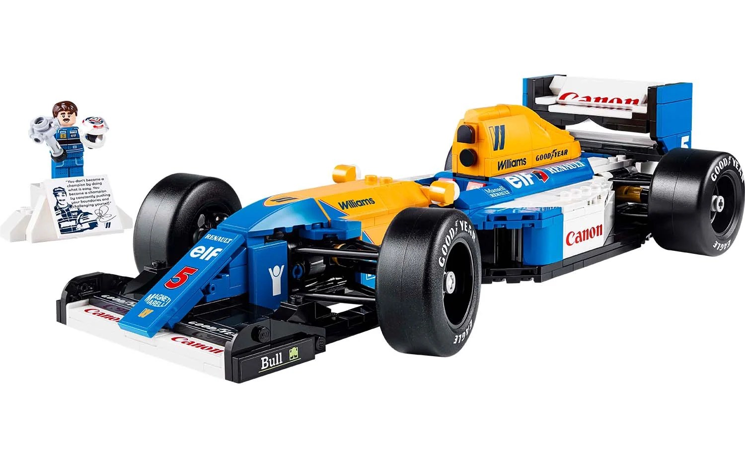 LEGO Icons Williams Racing FW14B & Nigel Mansell F1 Model Car Kit (10353)