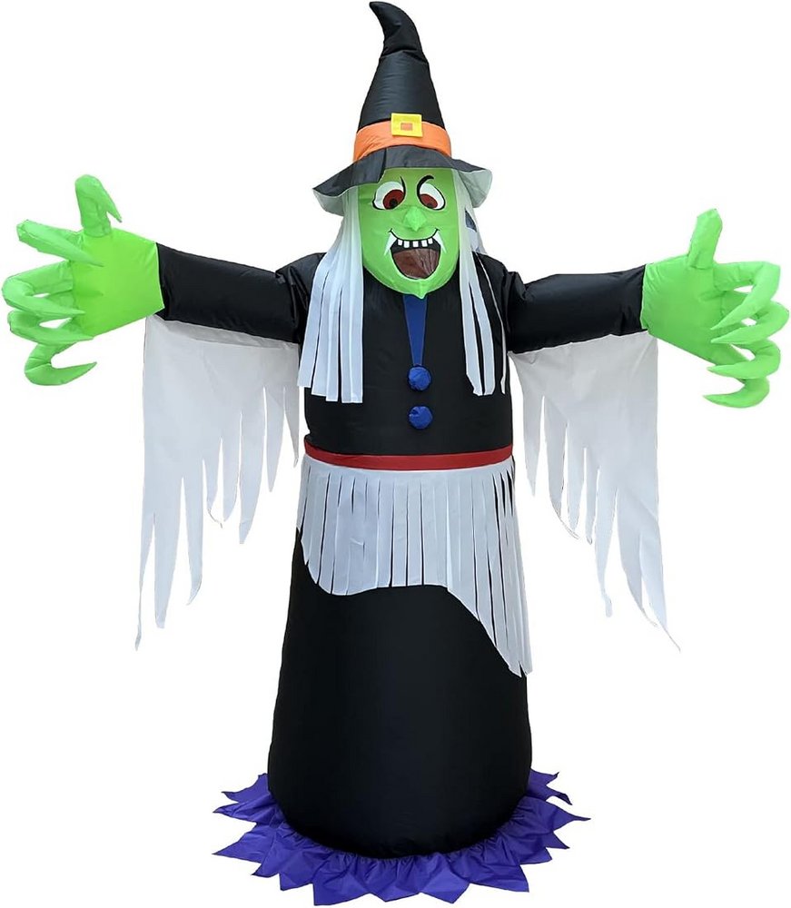 12-FT Giant Halloween Witch Inflatable