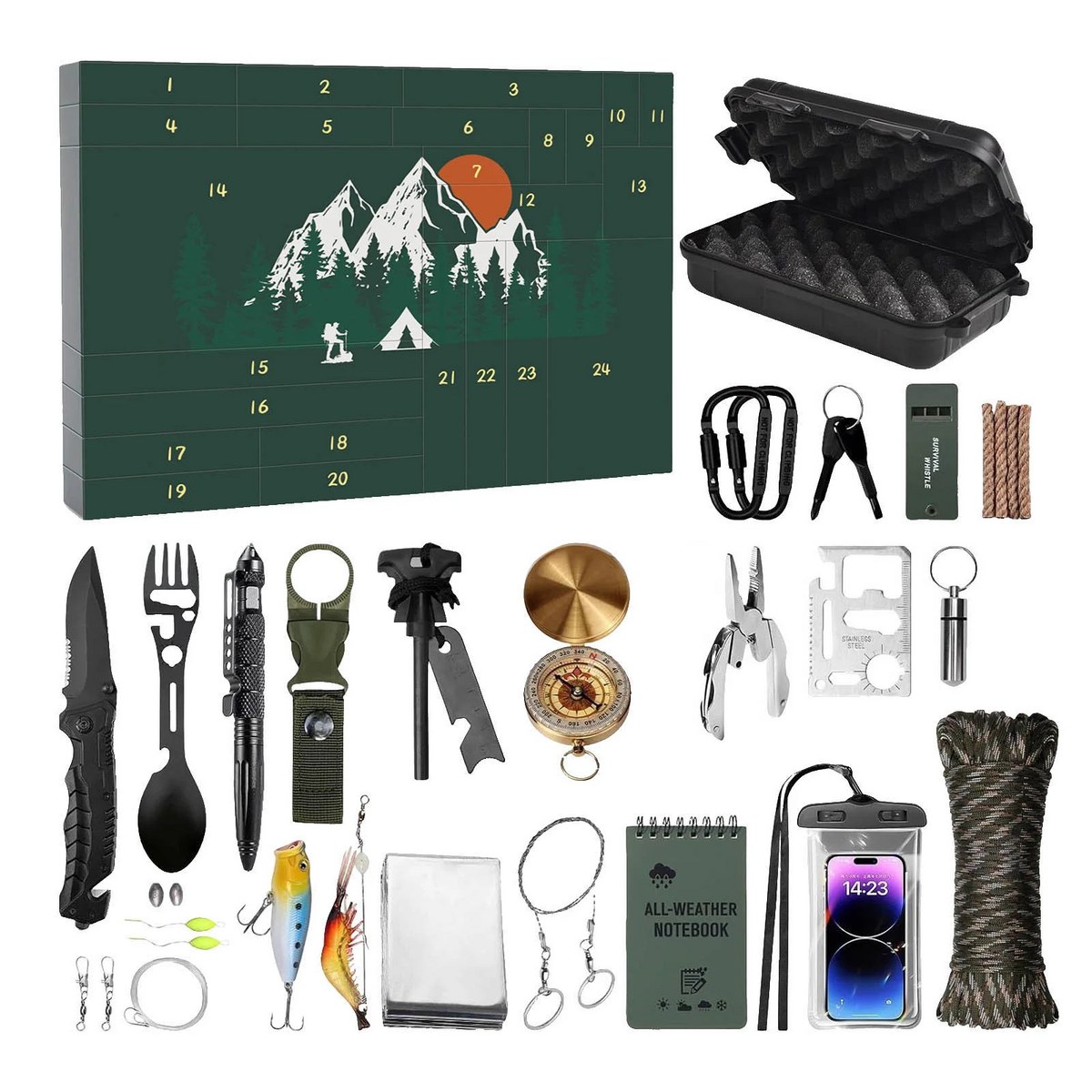 NELIANGIA Survival Kit Advent Calendar