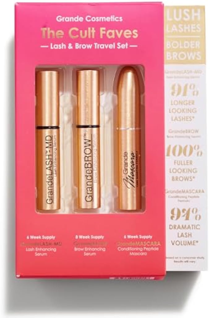 Grande Cosmetics Lash & Brow Care System