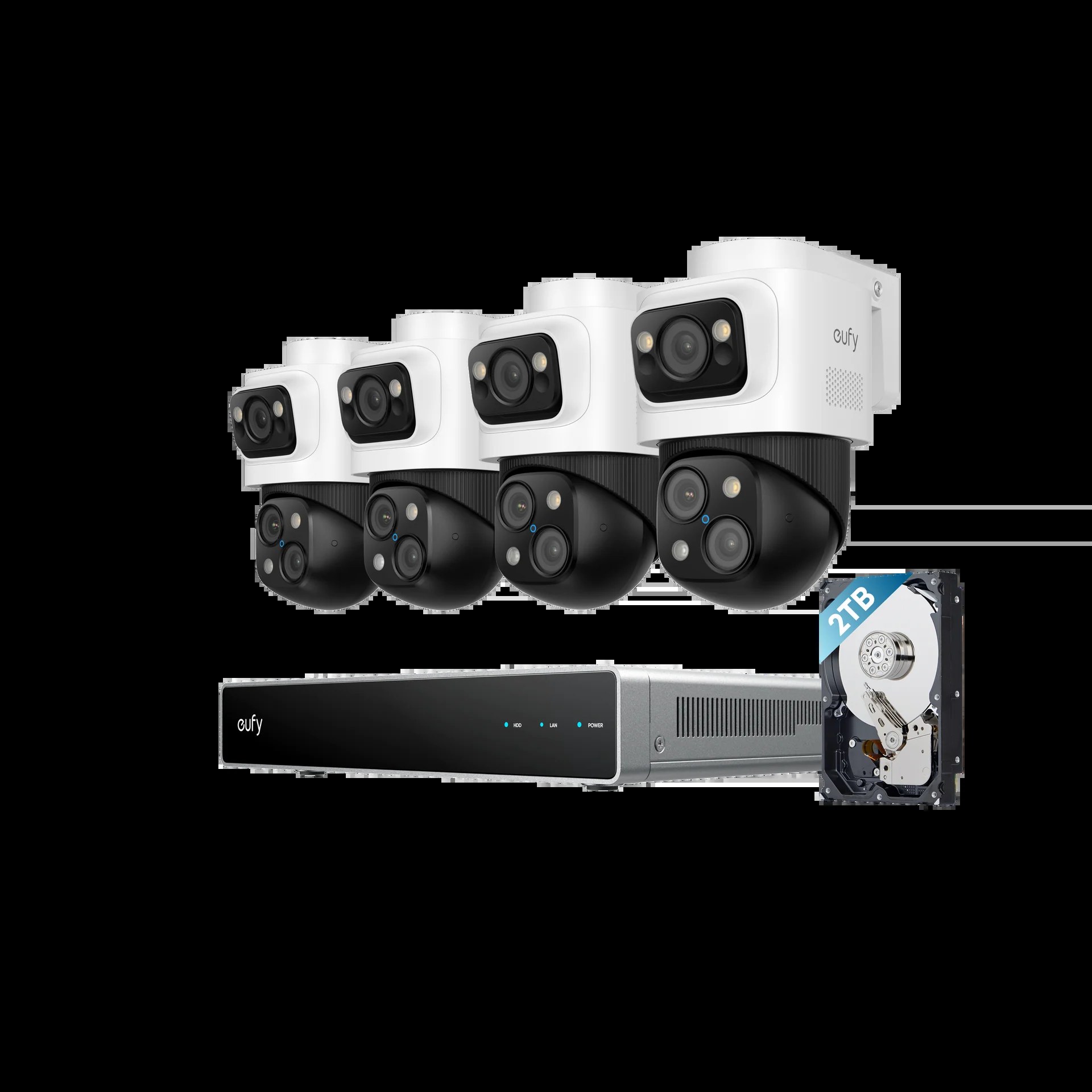 Anker E50 NVR 4K Bullet-PTZ Multi-Cam Bundle