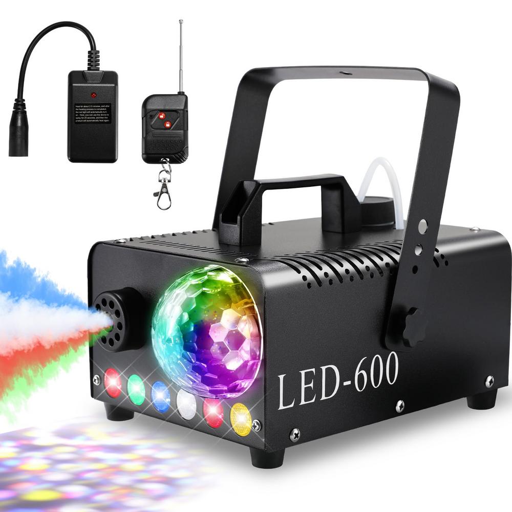 600W Fog Machine w/ Disco Light 3-Pack