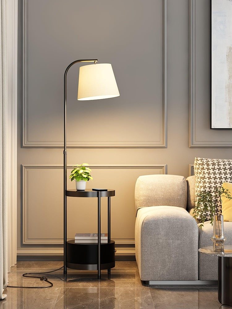 Zhnsydn Floor Lamp Side Table