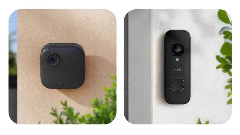 Blink Outdoor 4 and Wired Doorbell 2K+ Bundle (1 Camera + Doorbell)