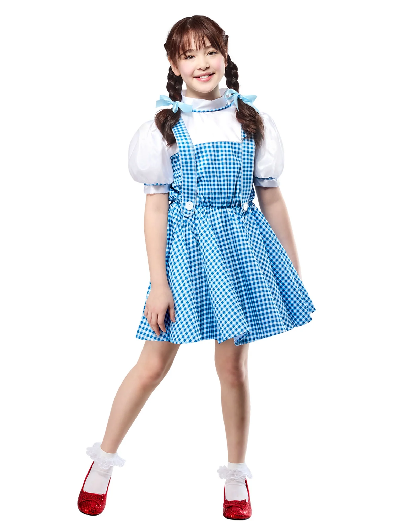 Rubies The Wizard of Oz Dorothy Costume for Kids, Girl's Small