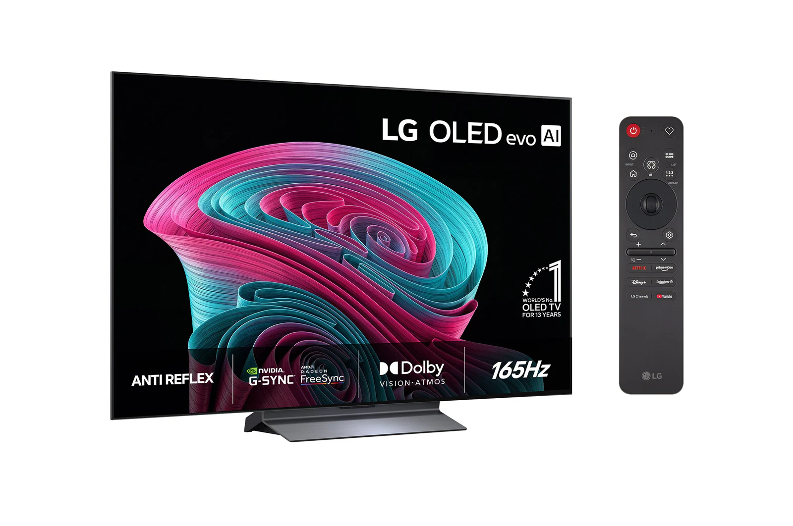 LG 65-Inch Class OLED Evo AI 4K C6 Series Smart TV
