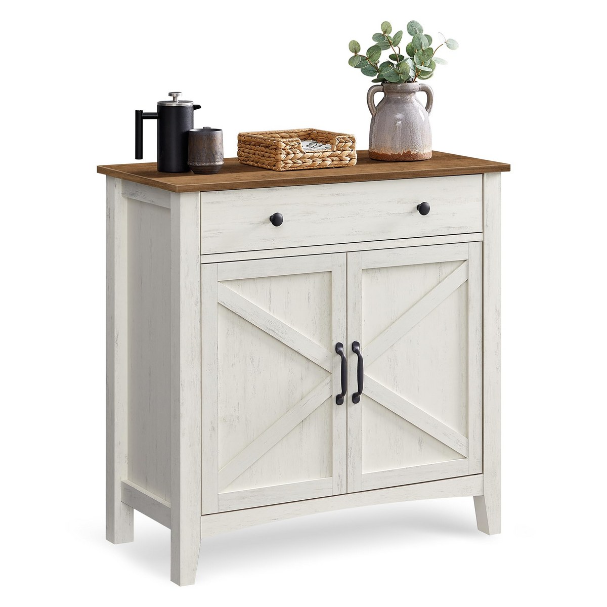 Vasagle Liry Farmhouse Storage Cabinet