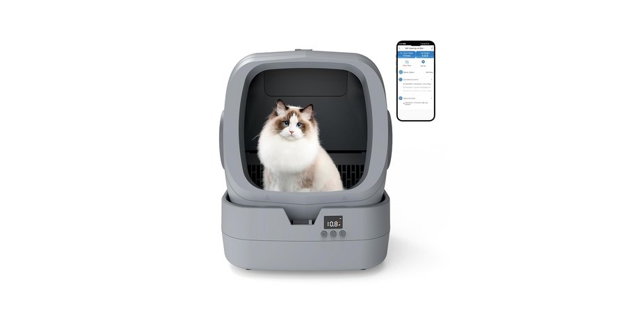 Amazon Basics Self-Cleaning Cat Litter Box