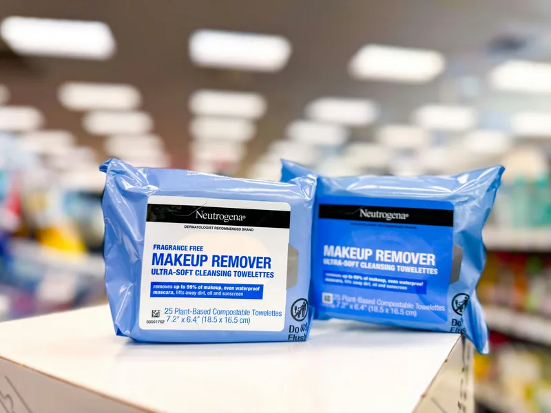 Neutrogena Makeup Remover Wipes, 2-Pack