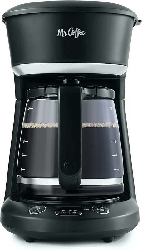 Mr. Coffee 12-Cup Coffee Maker in Black