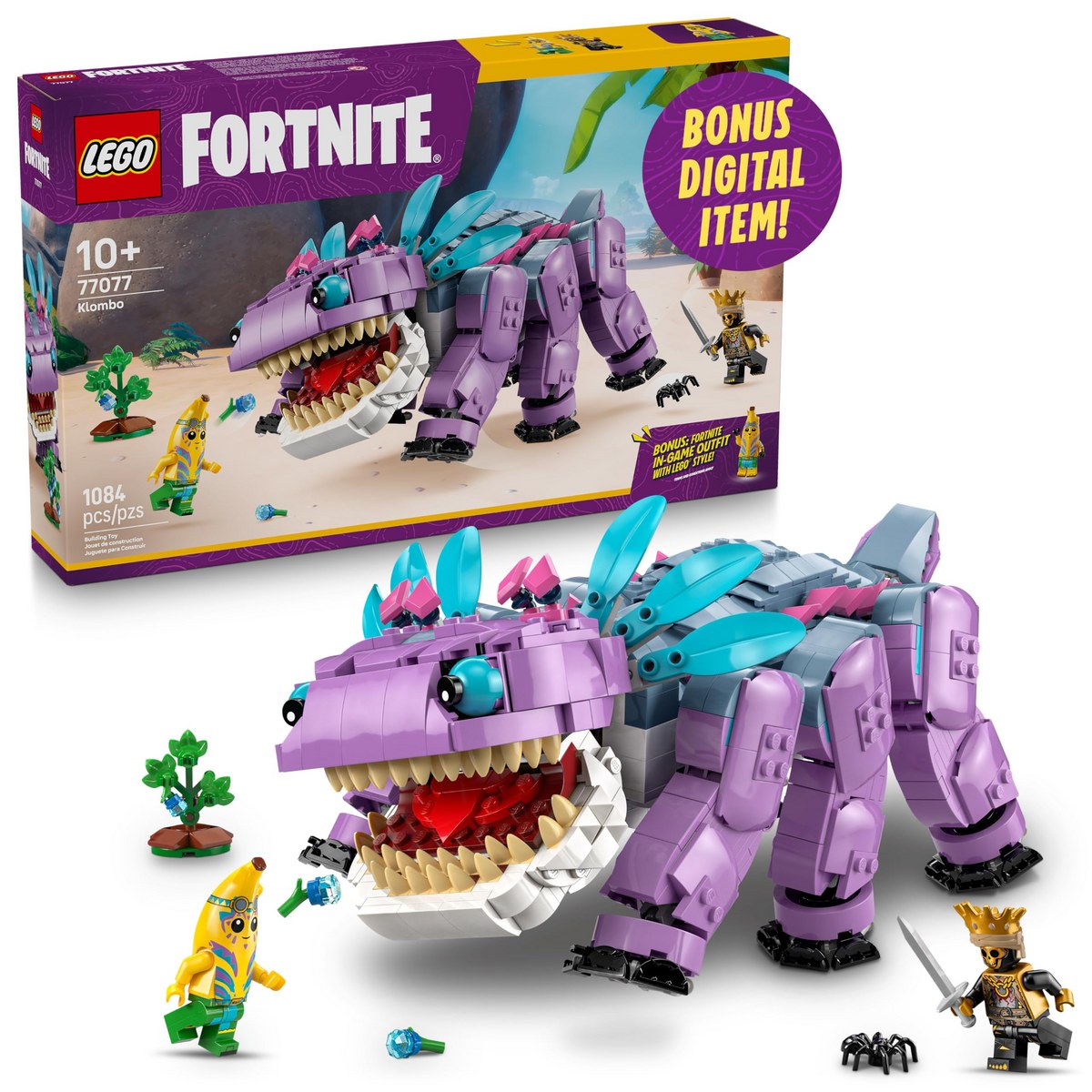 LEGO Fortnite Klombo with Peely and Oro Minifigures