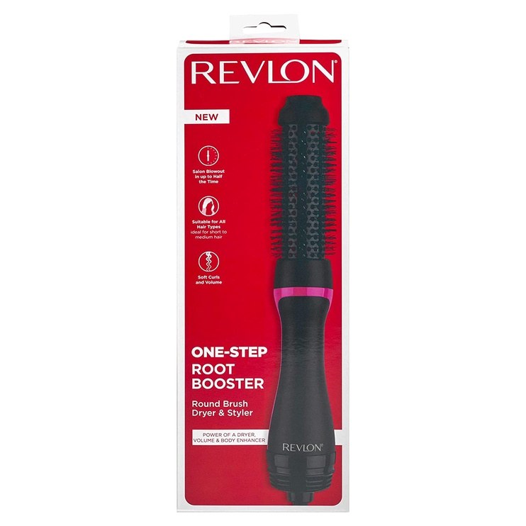 Revlon One-Step Root Booster Round Brush Hair Dryer and Styler