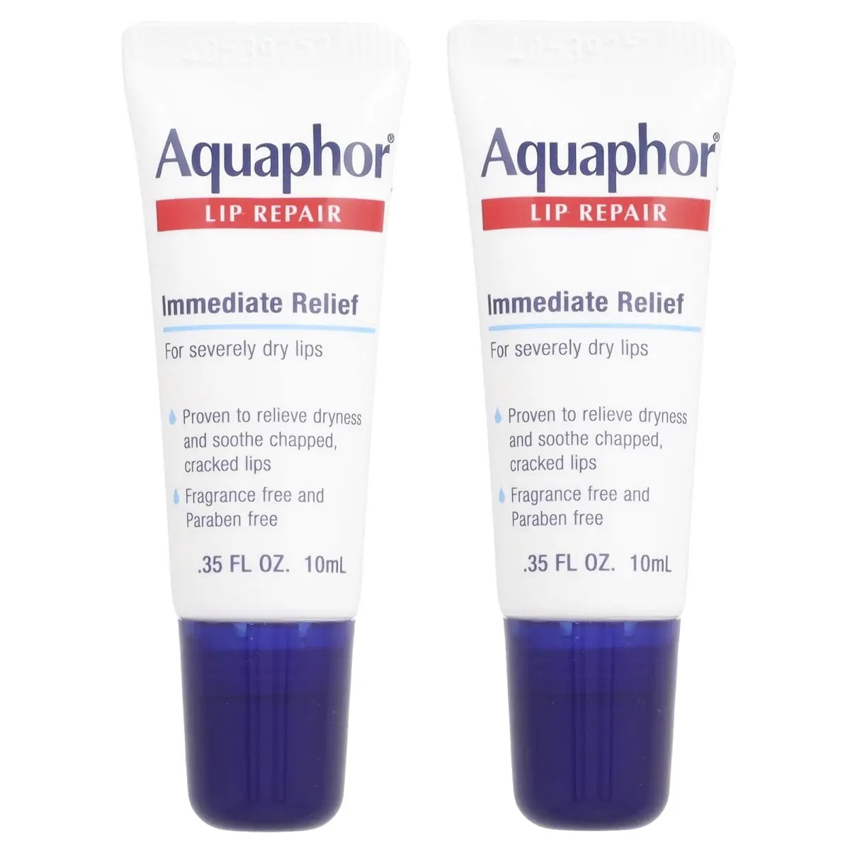 Aquaphor Lip Repair Ointment, 2-Pack