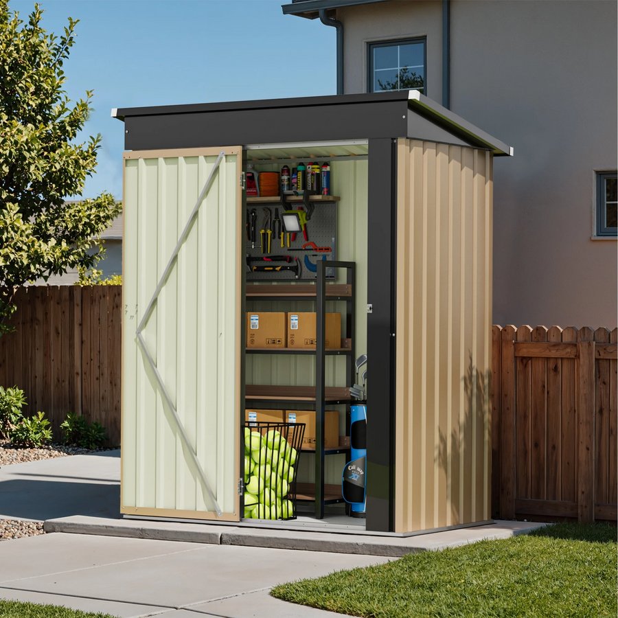 Patiowell 5×3-Foot Outdoor Storage Shed