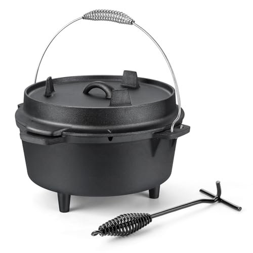 5-Quart Pre-Seasoned Cast Iron Dutch Oven