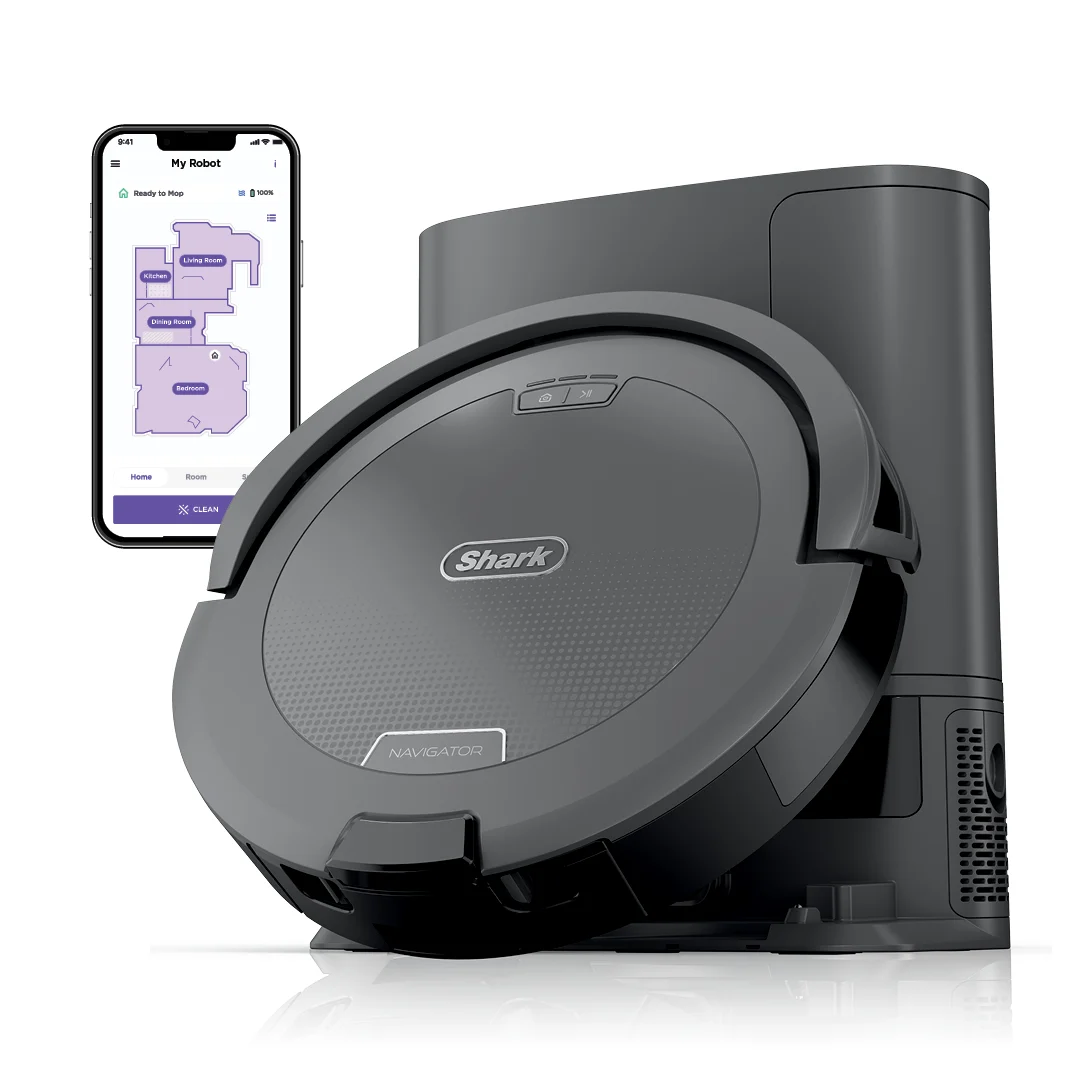 Shark Navigator 2-in-1 Robot Vacuum and Mop RVA120E2 with 60-Day Self-Empty Base