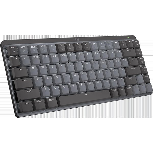 Logitech MX Mechanical Mini Wireless Keyboard (Pale Grey)