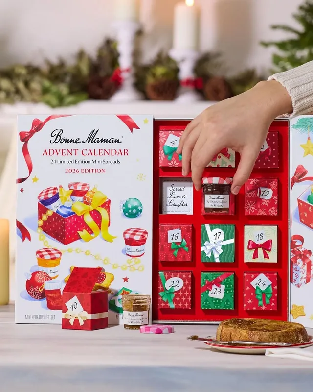 Bonne Maman 2026 Limited-Edition Advent Calendar