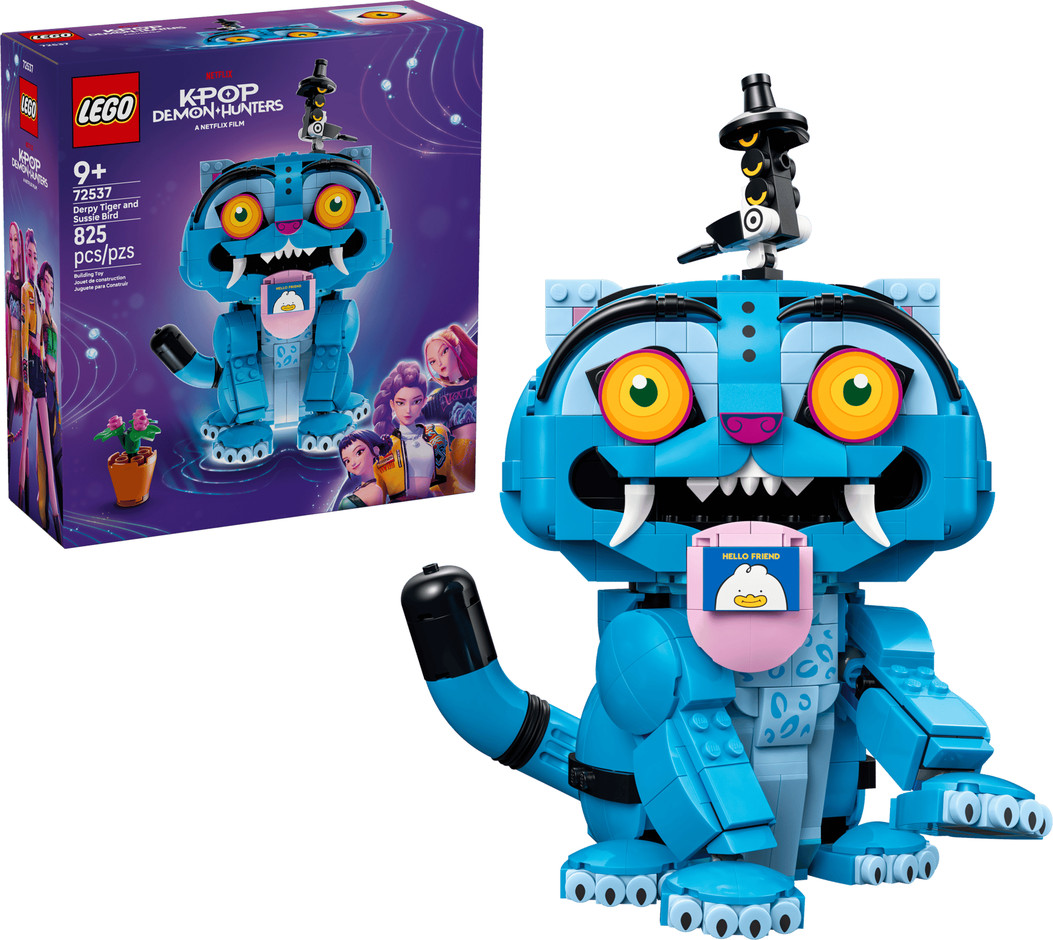 LEGO KPop Demon Hunters Derpy Tiger and Sussie Bird Building Set